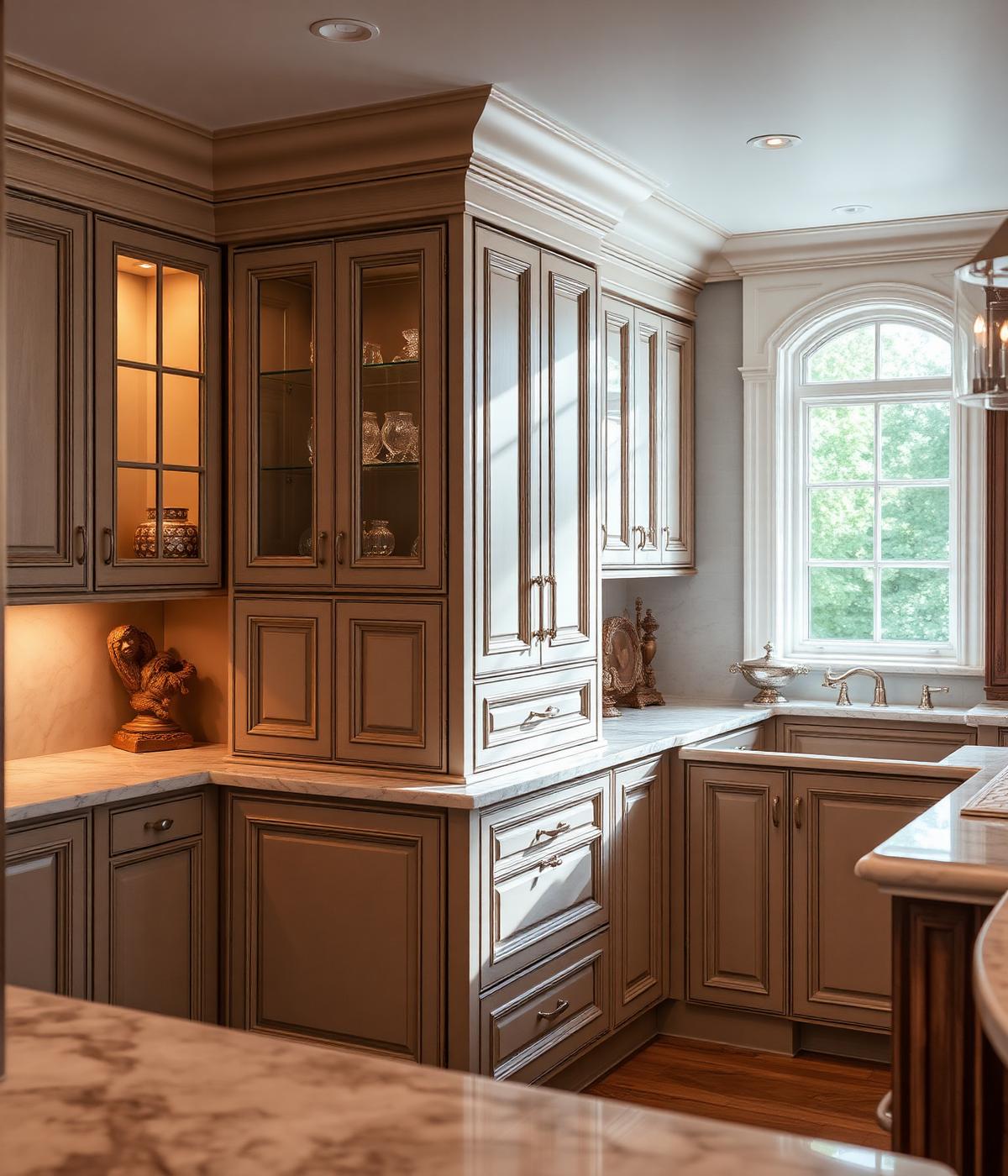 Fine interior craftsmanship